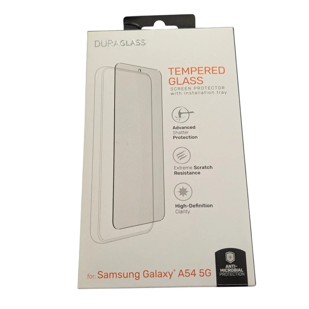 Mm7N DuraGlass‎ Tempered Glass Screen Protector for Samsung Galaxy A54 5G